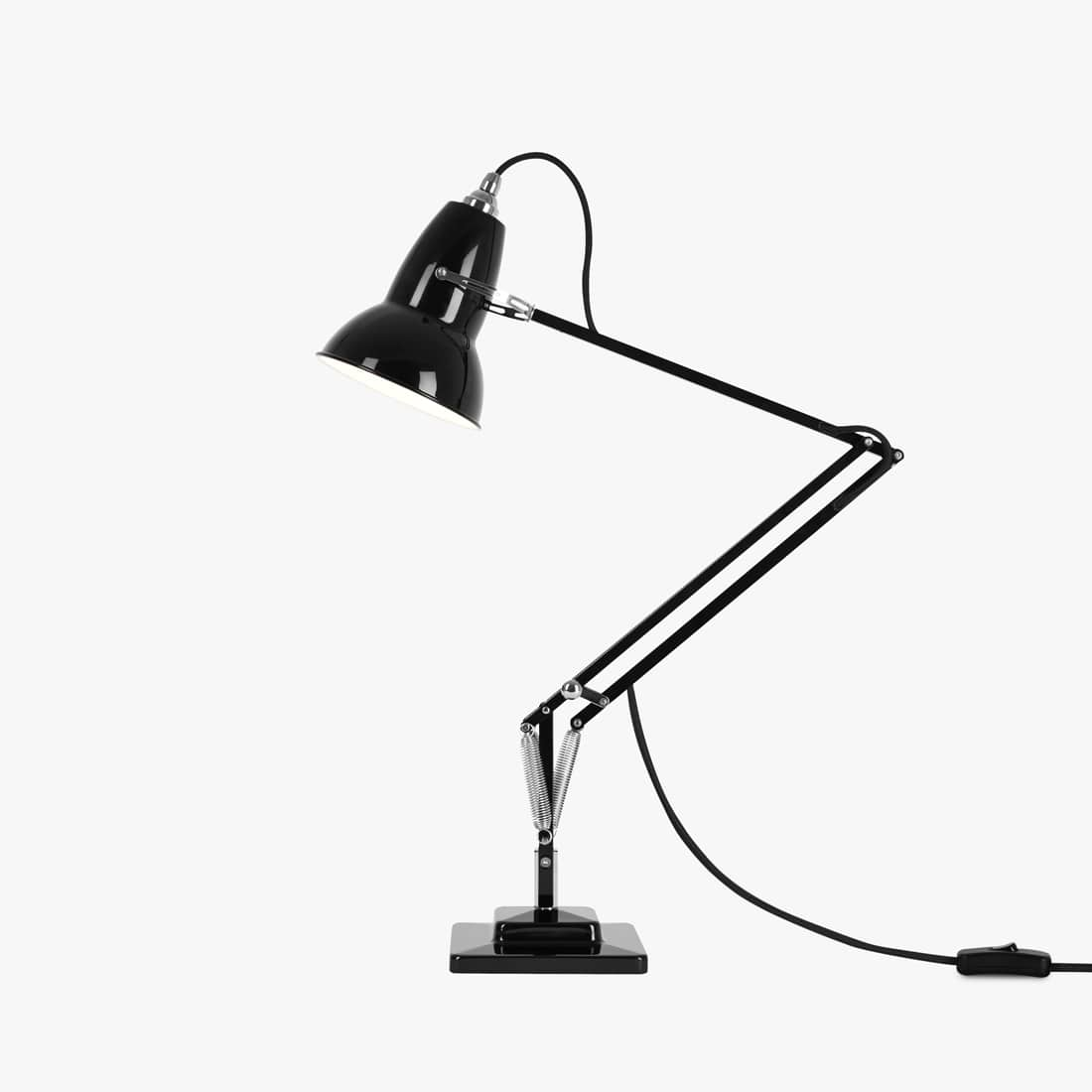 Anglepoise Original 1227 desk lamp in jet black